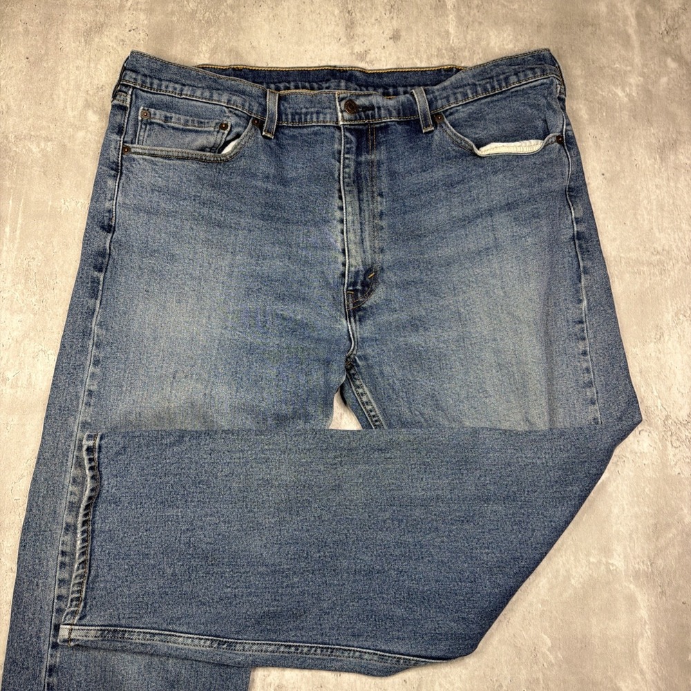 LEVI'S 505 Regular Fit Straight Leg Jeans Men 40x30 Workwear Cotton Denim USA